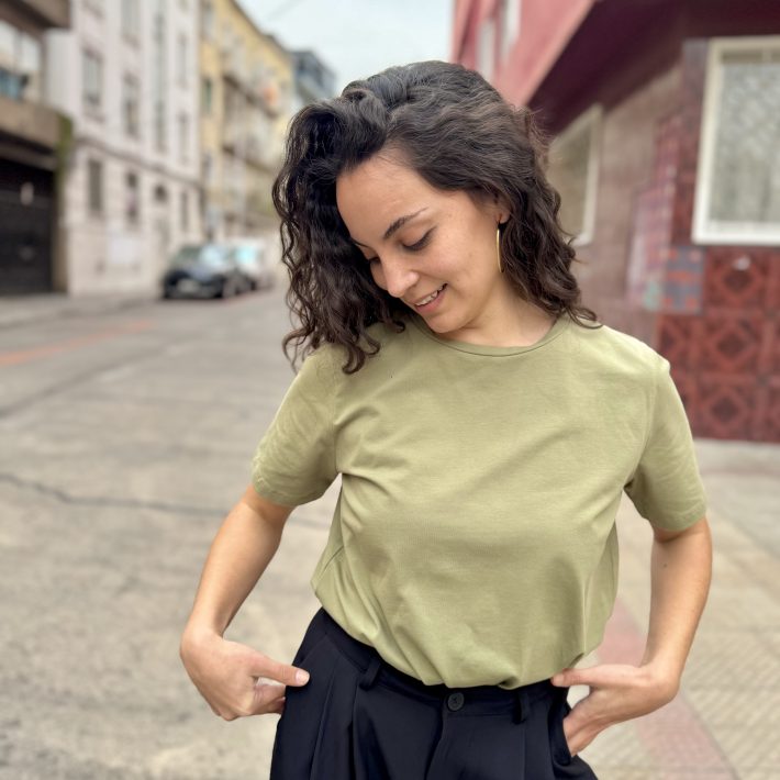 Polera Luppe Básica de Algodón