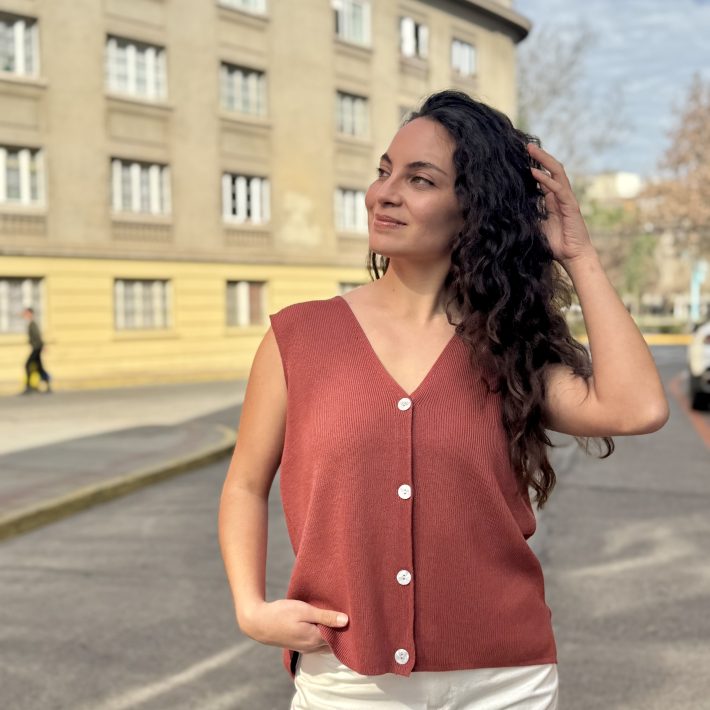 Chaleco tejido Renata