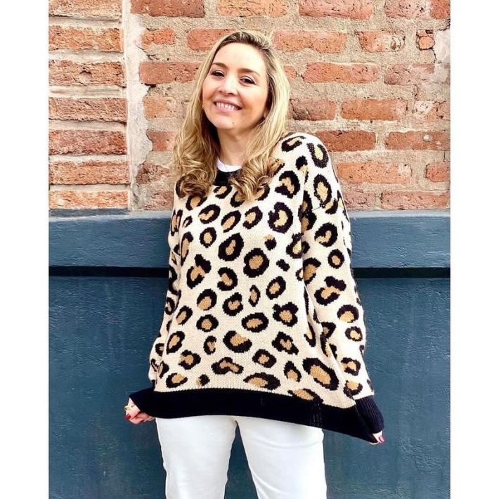 Sweater Animal Print